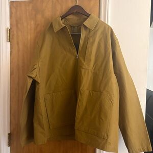 Lightweight Men's Zip-Front Jacket in Olive
